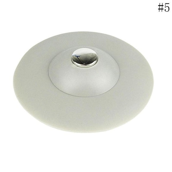 New Kitchen Bathroom Sink Plugs Drain Hair Strainer Stopper Basin Bath Bathtub Supply Gadget