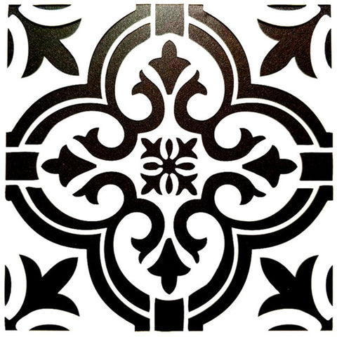 Free Shipping 15*15cm DIY Craft Vintage Design Stencils Template For Tile Floor Wall Funiture Painting Decorative